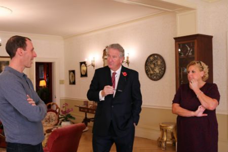 Under-Secretary of State visits Birtley House 