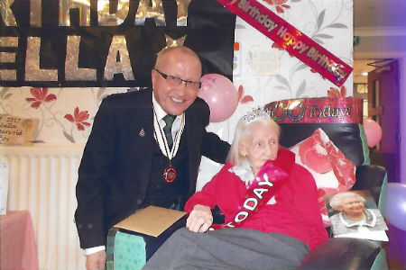 Resident celebrates her turn of a century