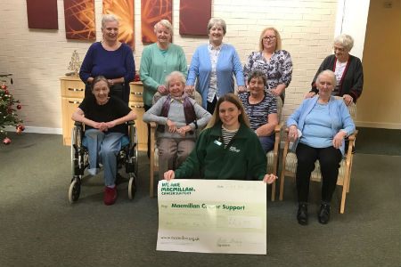 Coffee mornings raise £13,800 for Macmillan