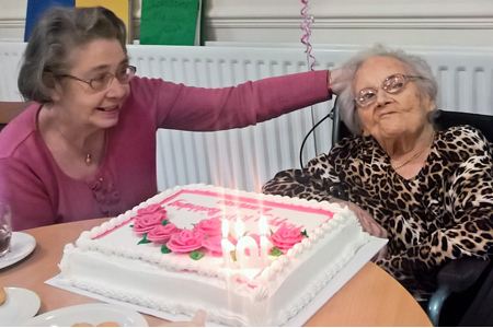 Porridge and sleep work a treat for 101 year old 