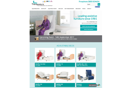 Theraposture launches dynamic new website 