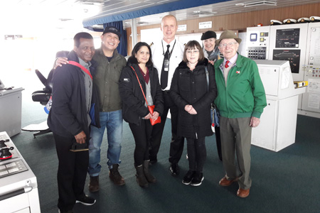 Staff embark on maritime training