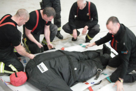 Training to rescue obese people