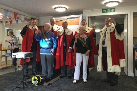 Pensioners join Linlithgow parade