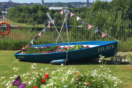 Care home wins garden award