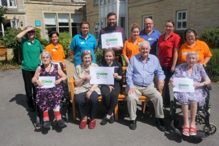 Newland House celebrates CQC rating