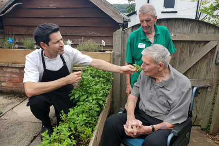 New sensory garden unveiled 