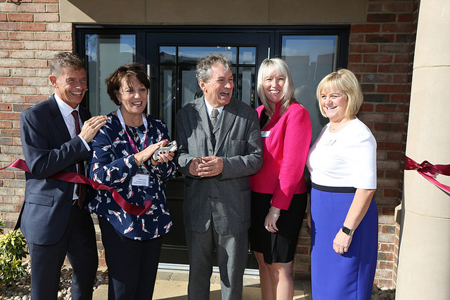 Emmerdale star marks official opening