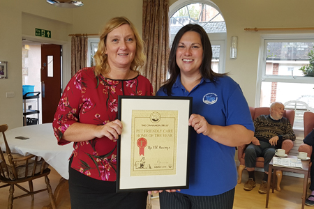 Pet friendly care home of the year