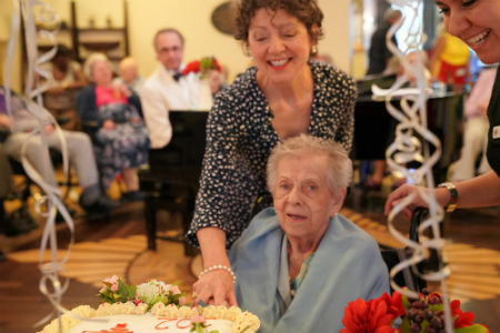 Resident celebrates reaching 102