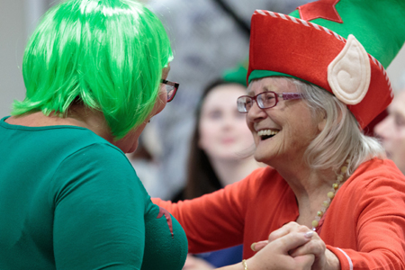 Residents get into the festive spirit 