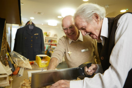 Charity volunteer awarded medal 