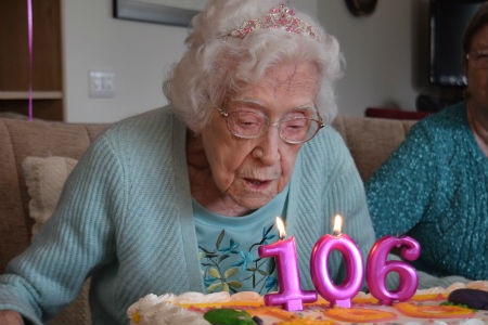 MHA’s oldest resident turns 106