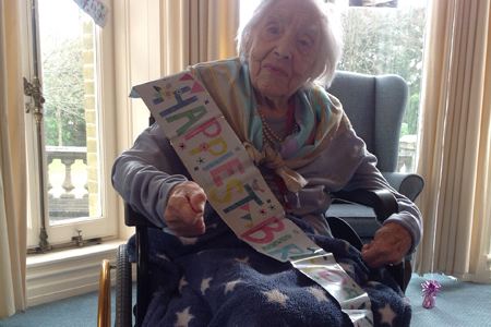 RMBI resident celebrates 108 years