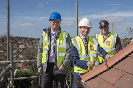 Care UK celebrates ‘topping out’