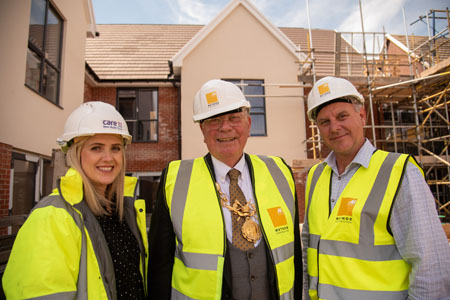 Two new homes near completion