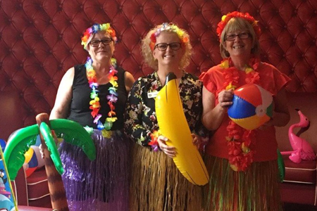 Beach party fun at Borough Care 