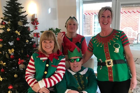 Staff discover their inner elves