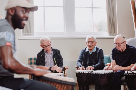 University to sample music therapy impact on care residents