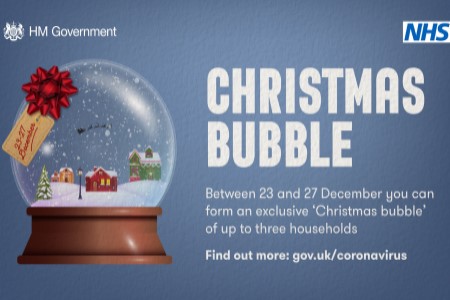 Care homes urged to think carefully on Christmas bubbles