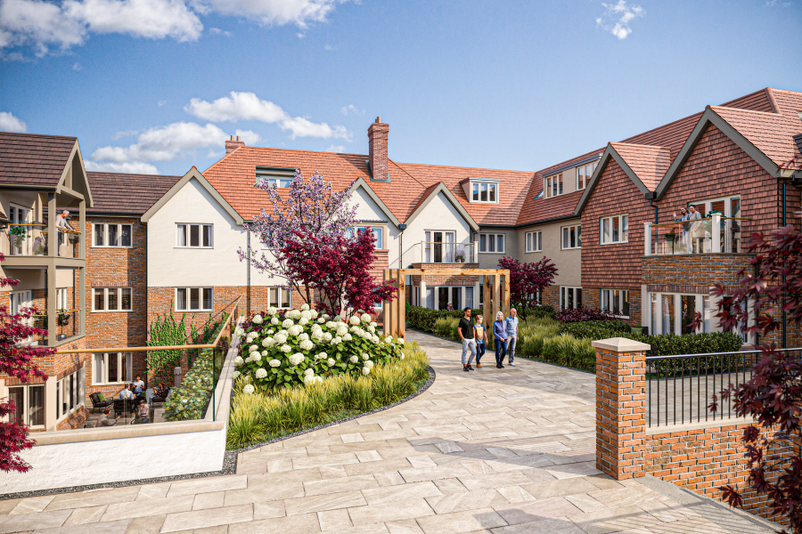 Legal & General breaks ground on Hampshire retirement village