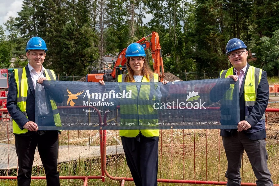 Inspired kicks off construction of Hampshire retirement village