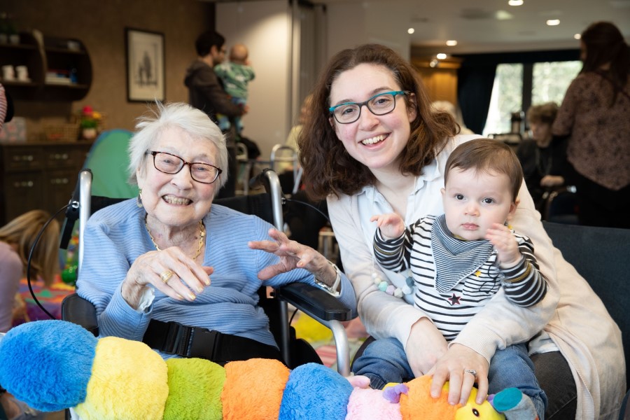 Belong to include intergenerational nursery at Chester care home