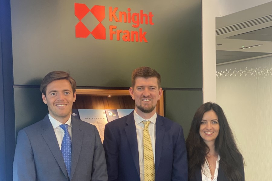  Senior surveyor trio bolsters Knight Frank ranks