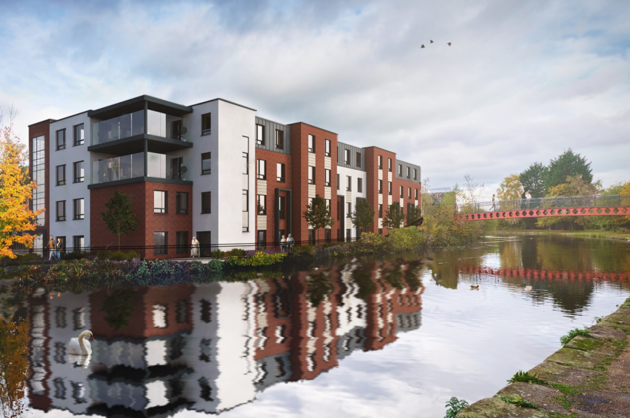 Urban Village Healthcare lodges plans for Blackburn canalside scheme