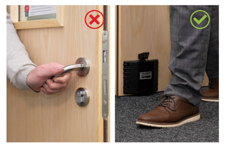 Dorgard offers door handle infection risk solution