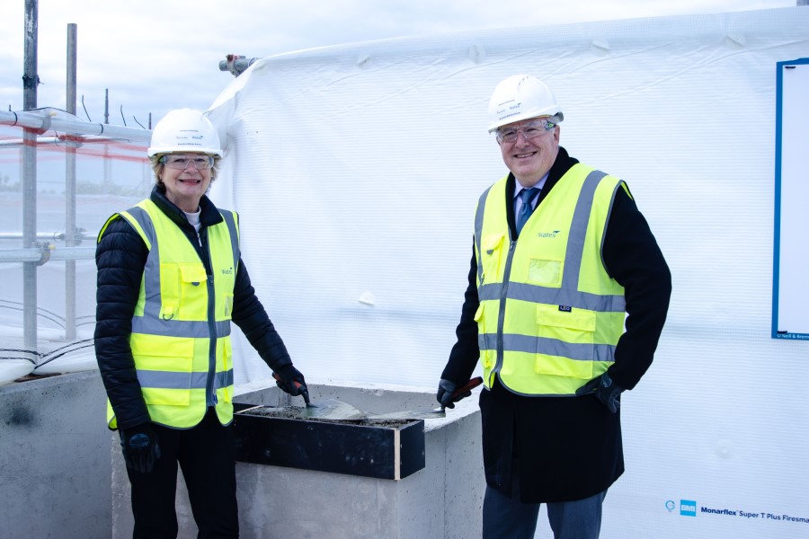 Topping out ceremony for Hampstead later living residence