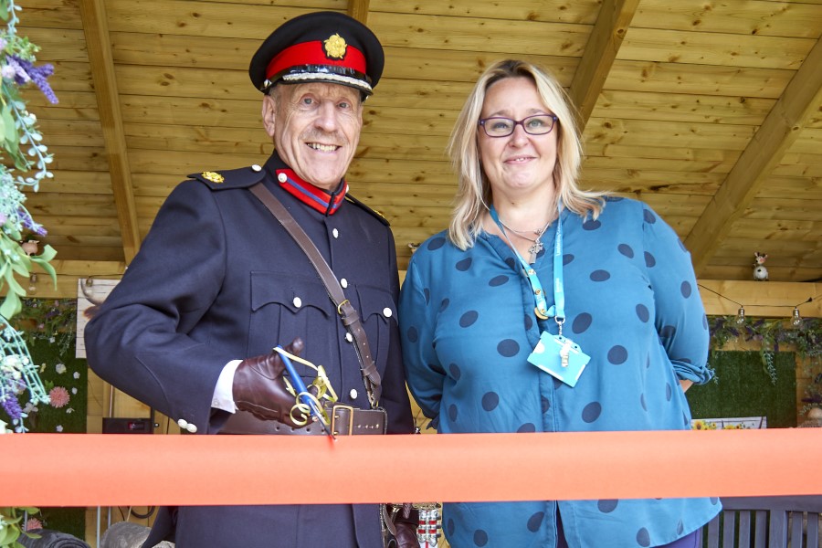 King’s representative visits Tipton care home