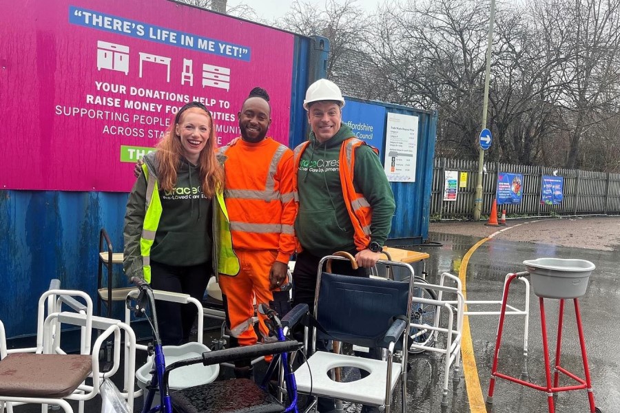 Grace Cares Medicycle scheme makes National Recycling Awards